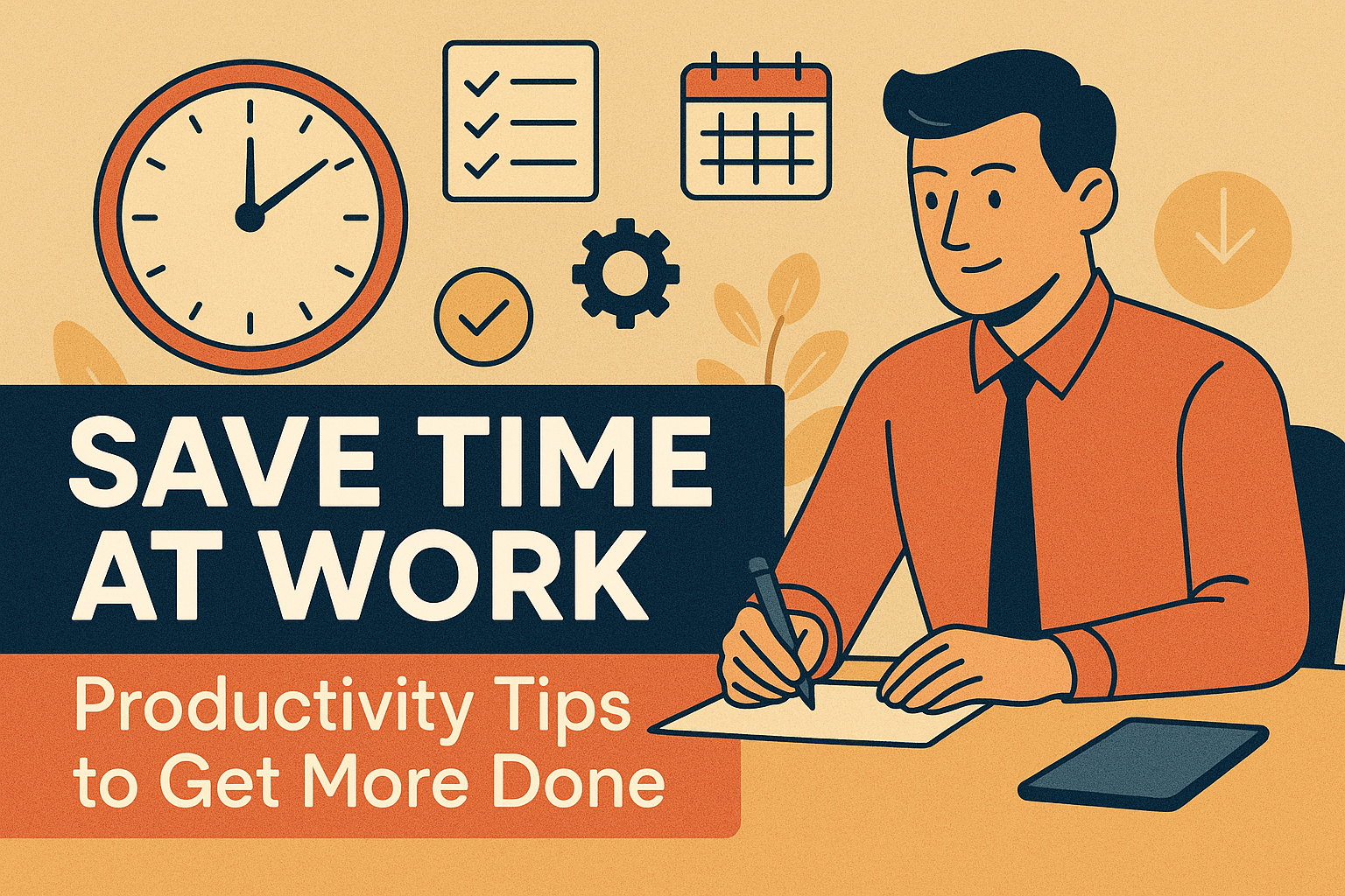 Save Time at Work: Productivity Tips to Get More Done